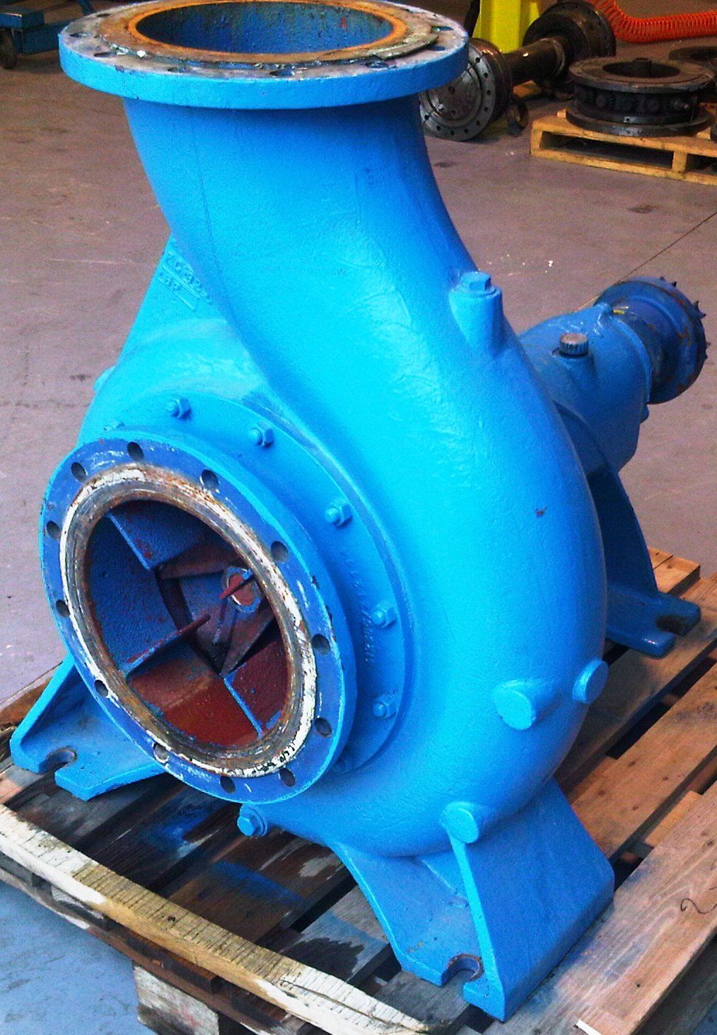 Centrifugal pump overhauled by F&B